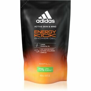 Adidas Energy Kick osvěžující sprchový gel náhradní náplň 400 ml obraz