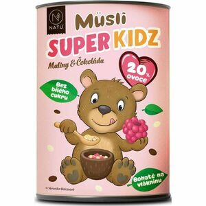 NATU Můsli Super Kidz Maliny & čokoláda müsli pro děti 300 g obraz