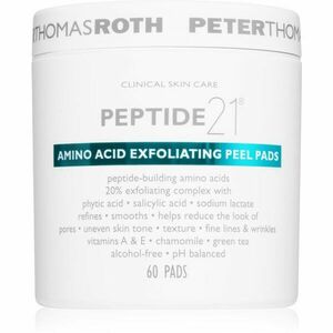 Peter Thomas Roth Peptide 21 Amino Acid exfoliační polštářky pro vyhlazení pleti a minimalizaci pórů 60 ks obraz