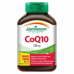 JAMIESON Koenzym Q10 120 mg 60 kapslí obraz