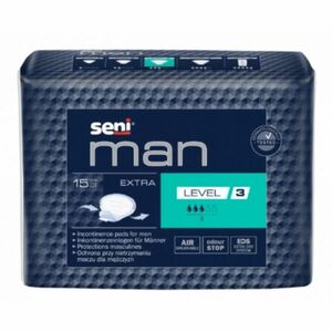 SENI Man normal level 3 inkontinenční vložky pro muže 15 kusů obraz