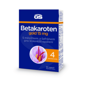 GS Betakaroten gold 15 mg 30 kapslí obraz