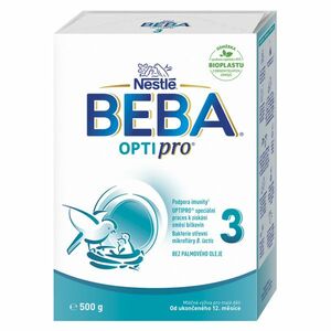 BEBA Optipro 3 batolecí mléko od 12. měsíce 500 g obraz