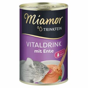 MIAMOR Vital drink kachní nápoj pro kočky 135 ml obraz