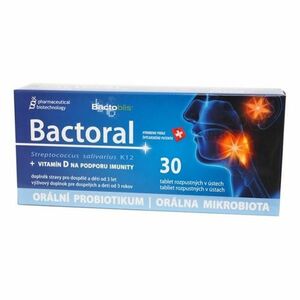 FAVEA Bactoral + Vitamín D 30 tablet obraz