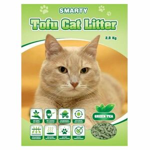 SMARTY Tofu cat litter green tea podestýlka pro kočky 2, 8 kg obraz