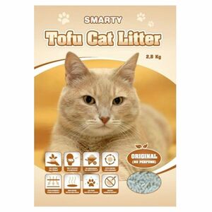 SMARTY tofu cat litter original bez vůně podestýlka pro kočky 2, 8 kg obraz