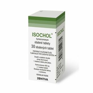 ISOCHOL 400 mg 30 obalených tablet obraz