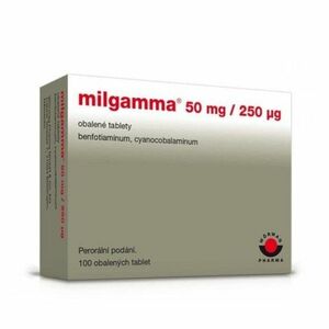 MILGAMMA 100 obalených tablet obraz