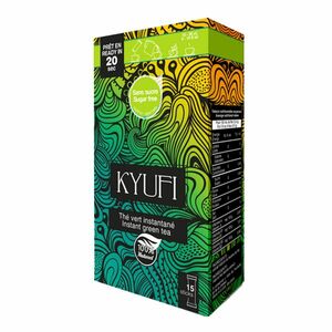 KYUFI Instant Green tea instantní nápoj 15 x 0, 9 g obraz
