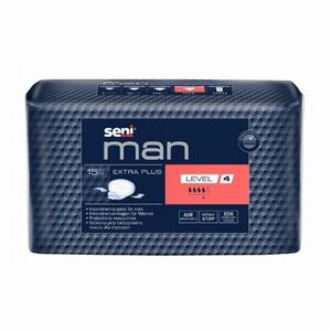 SENI Man extra plus level 4 inkontinenční vložky pro muže 15 kusů obraz