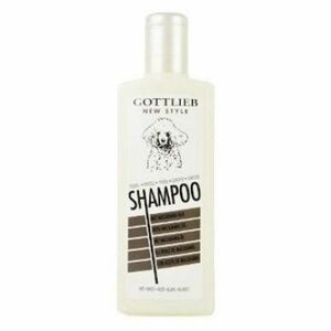 GOTTLIEB Šampon pro psy s makadamovým olejem Pudl - Bílý 300 ml obraz