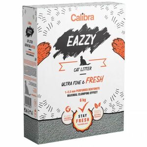 CALIBRA Eazzy ultra fine & fresh podestýlka pro kočky 6 kg obraz