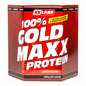 XXLABS 100% Gold maxx protein čokoláda sáčky 60 x 30 g obraz