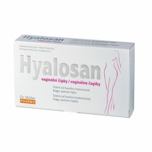 Dr. Müller Hyalosan vaginální čípky 10 ks obraz