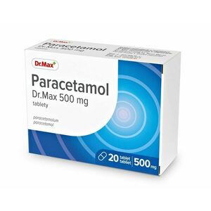Dr. Max Paracetamol 500 mg 20 tablet obraz