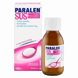 Paralen SUS 24 mg/ml perorální suspenze 100 ml obraz