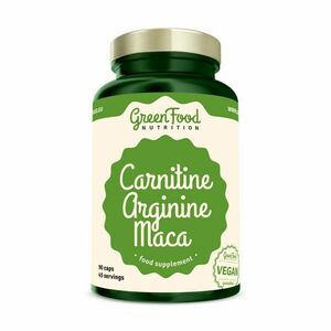 GreenFood Nutrition Carnitine Arginine Maca 90 kapslí obraz