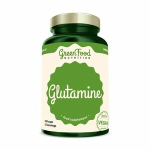 GreenFood Nutrition Glutamine 120 kapslí obraz