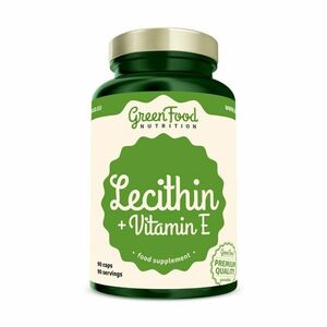 GreenFood Nutrition Lecithin + Vitamin E 90 kapslí obraz