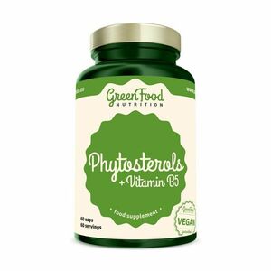 GreenFood Nutrition Fytosteroly + Vitamin B5 60 kapslí obraz