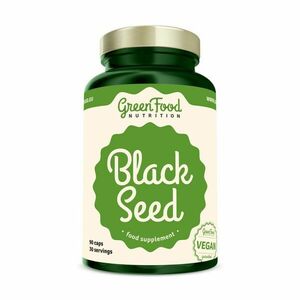 GreenFood Nutrition Black Seed Černý kmín 90 kapslí obraz