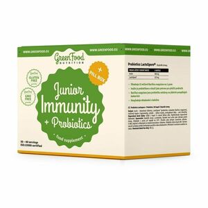 GreenFood Nutrition Junior Immunity & Probiotics + Pillbox obraz