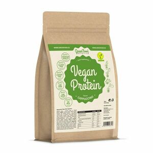 GreenFood Nutrition Vegan Protein cappuccino 750 g obraz