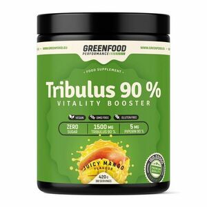 GreenFood Performance Tribulus Juicy mango 420 g obraz