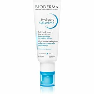 Bioderma Hydrabio Gel-Crème lehký hydratační gelový krém pro normální až smíšenou citlivou pleť 40 ml obraz