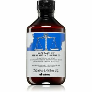 Davines Naturaltech Rebalancing Shampoo hloubkově čisticí šampon pro mastnou pokožku hlavy 250 ml obraz