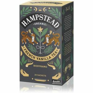 Hampstead Tea London French Vanilla BIO porcovaný čaj 20 ks obraz