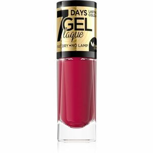 Eveline Cosmetics 7 Days Gel Laque Nail Enamel gelový lak na nehty bez užití UV/LED lampy odstín 49 8 ml obraz