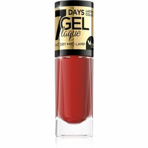 Eveline Cosmetics 7 Days Gel Laque Nail Enamel gelový lak na nehty bez užití UV/LED lampy odstín 53 8 ml obraz