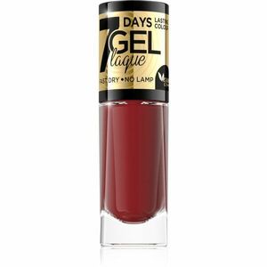 Eveline Cosmetics 7 Days Gel Laque Nail Enamel gelový lak na nehty bez užití UV/LED lampy odstín 55 8 ml obraz