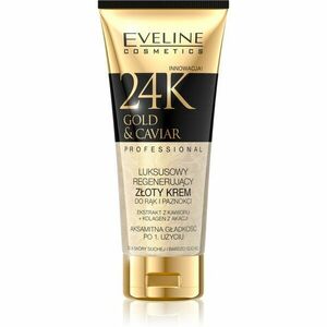 Eveline Cosmetics 24k Gold & Caviar krém na ruce a nehty 100 ml obraz