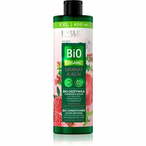 Eveline Cosmetics Bio Organic Granat & Acai regenerační kondicionér pro barvené a melírované vlasy 400 ml obraz
