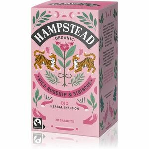 Hampstead Tea London Wild Rosehip & Hibiscus BIO porcovaný čaj 20 ks obraz