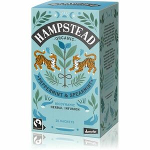 Hampstead Tea London Peppermint & Spearmint BIO porcovaný čaj 20 ks obraz