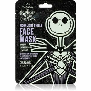 Mad Beauty Nightmare Before Christmas Jack hydratační plátýnková maska 25 ml obraz