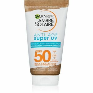 Garnier Ambre Solaire Super UV ochranný krém na obličej proti vráskám SPF 50 50 ml obraz