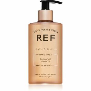 REF Hand Wash luxusní hydratační mýdlo na ruce Peach & Almond 300 ml obraz