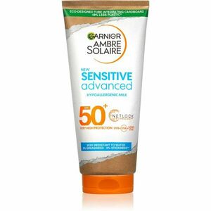 Garnier Ambre Solaire Sensitive Advanced opalovací mléko pro citlivou pokožku SPF 50+ 175 ml obraz