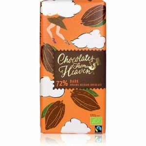 Chocolates from Heaven Hořká čokoláda hořká čokoláda v BIO kvalitě 100 g obraz