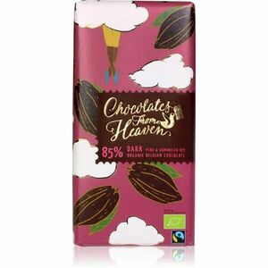 Chocolates from Heaven Hořká čokoláda Peru & Dominikánská republika hořká čokoláda v BIO kvalitě 100 g obraz