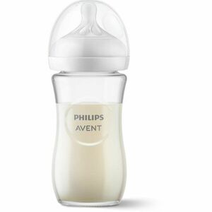 Philips Avent Natural Response Glass kojenecká láhev 1 m+ 240 ml obraz