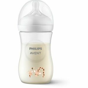 Philips Avent Natural Response 1 m+ kojenecká láhev Giraffe 260 ml obraz