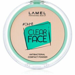 LAMEL OhMy Clear Face kompaktní pudr s antibakteriální přísadou odstín 405 Sand Beige 6 g obraz