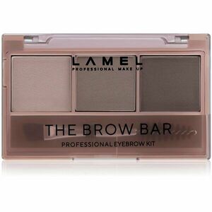 LAMEL BASIC The Brow Bar paleta pro líčení obočí s kartáčkem #401 4, 5 g obraz