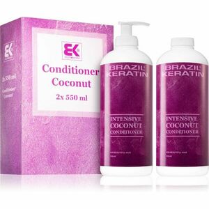 Brazil Keratin Coconut Conditioner výhodné balení (pro výživu a hydrataci) obraz